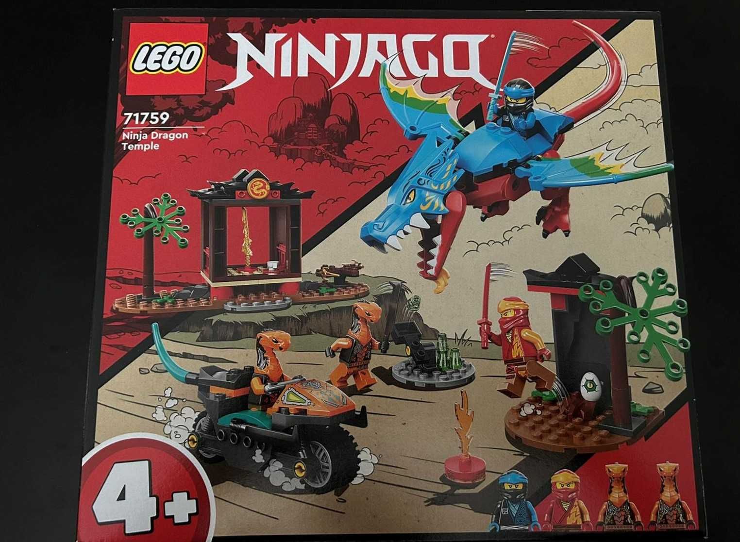 Конструктор LEGO Ninjago 71759 Храм ніндзя-дракона (161 деталь)