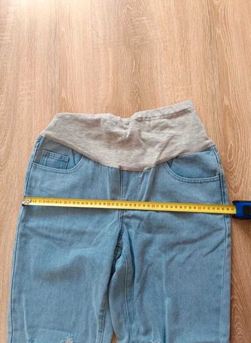 Spodnie ciążowe jeansowe