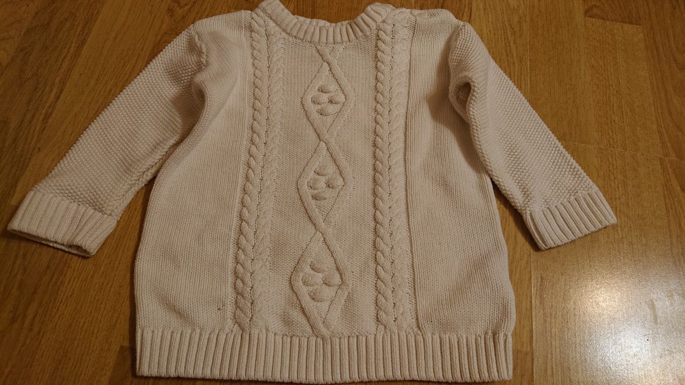 Sweter dla dziewczynki 86