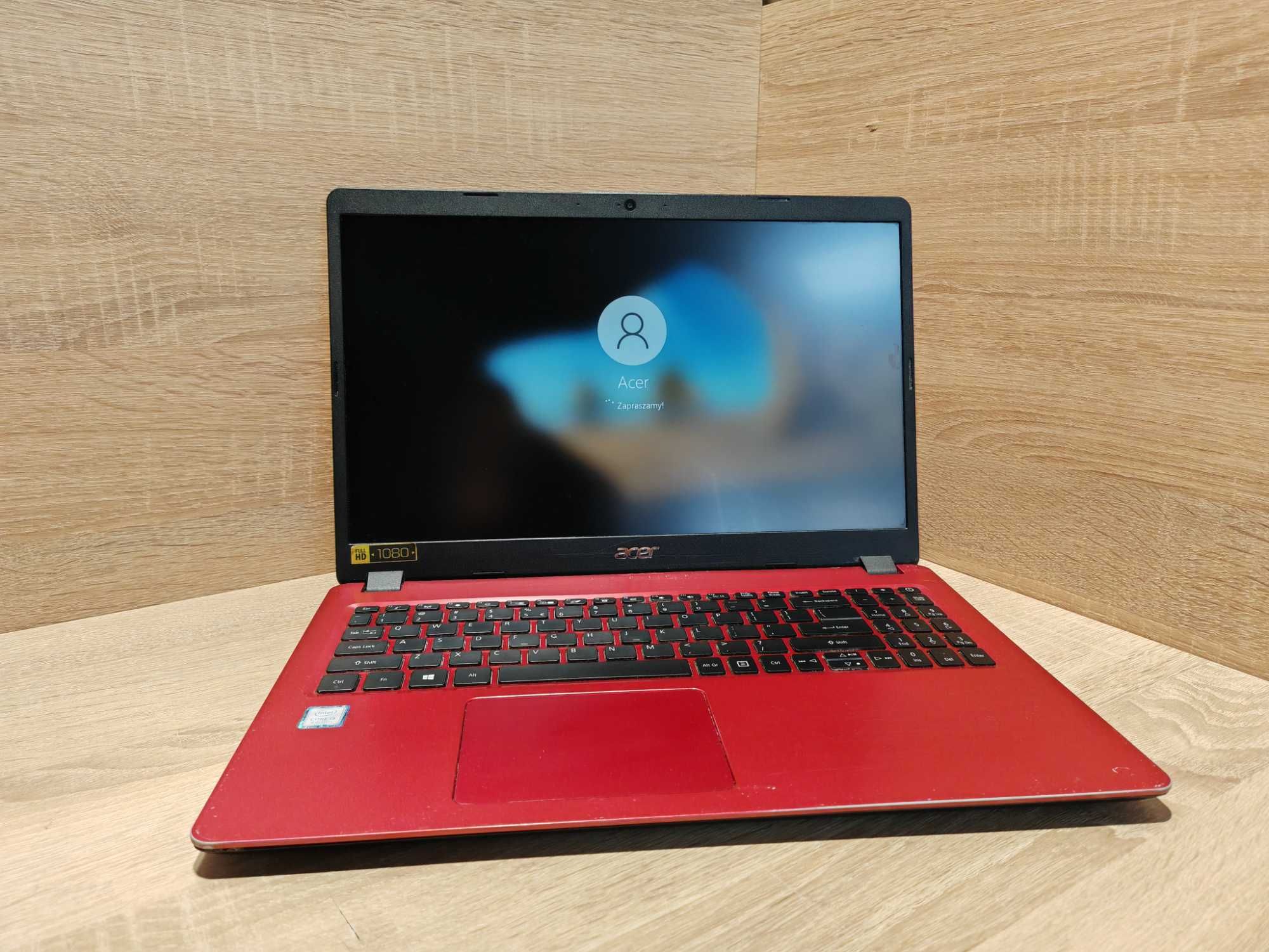 Laptop Acer A515-52 czerwony