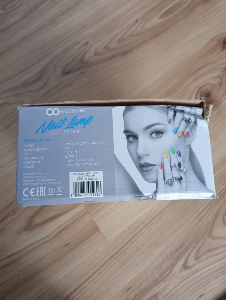 Lampa LED do utwardzania lakierów hybrydowych i żelu #Goclever
