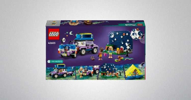 LEGO Friends Kamper z mobilnym obserwatorium gwiazd 42603