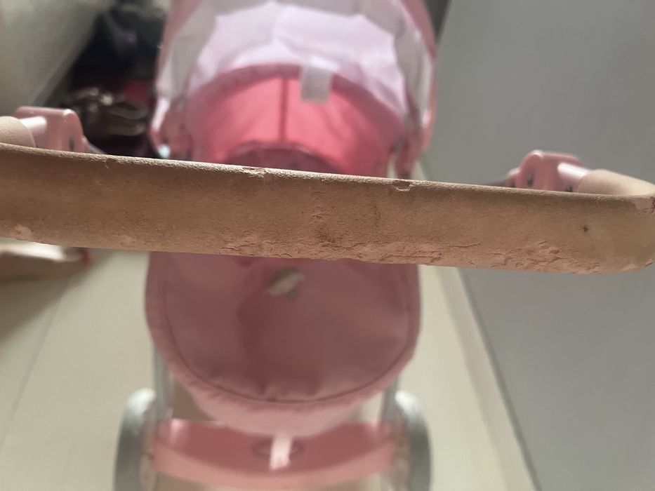 Wózek dziewczęcy dla lalek