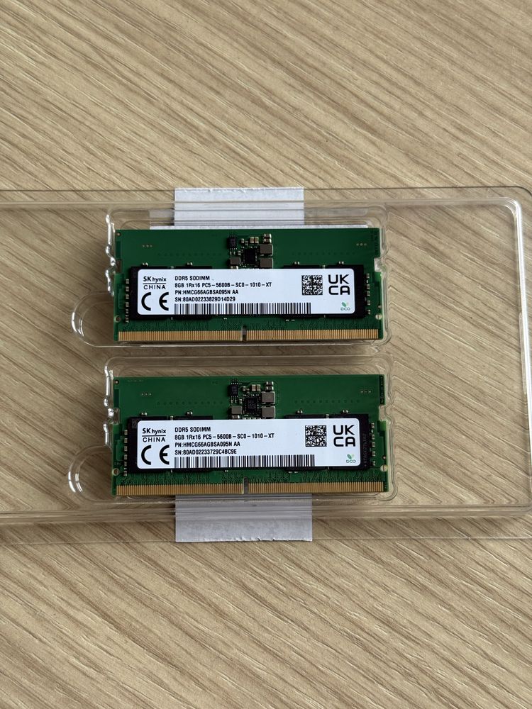 Sodimm DDR5 16GB 5600 mhz