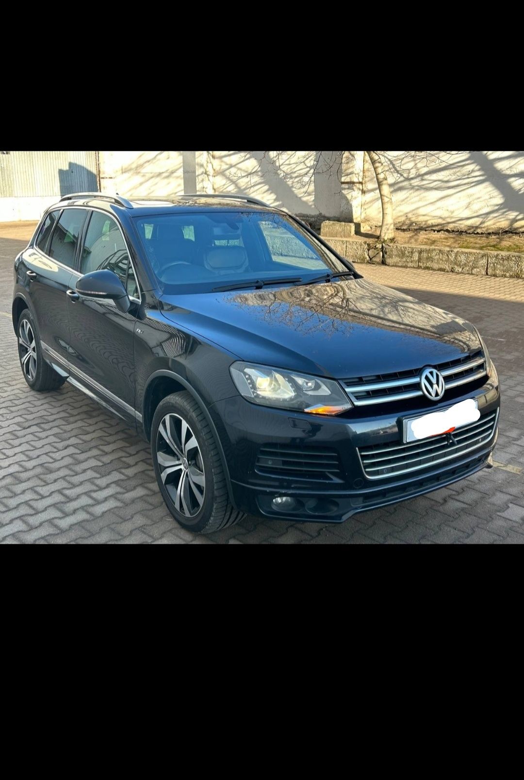 Молдинг листва накладка двери R-Line Туарег тоуарег NF 7P Touareg VW