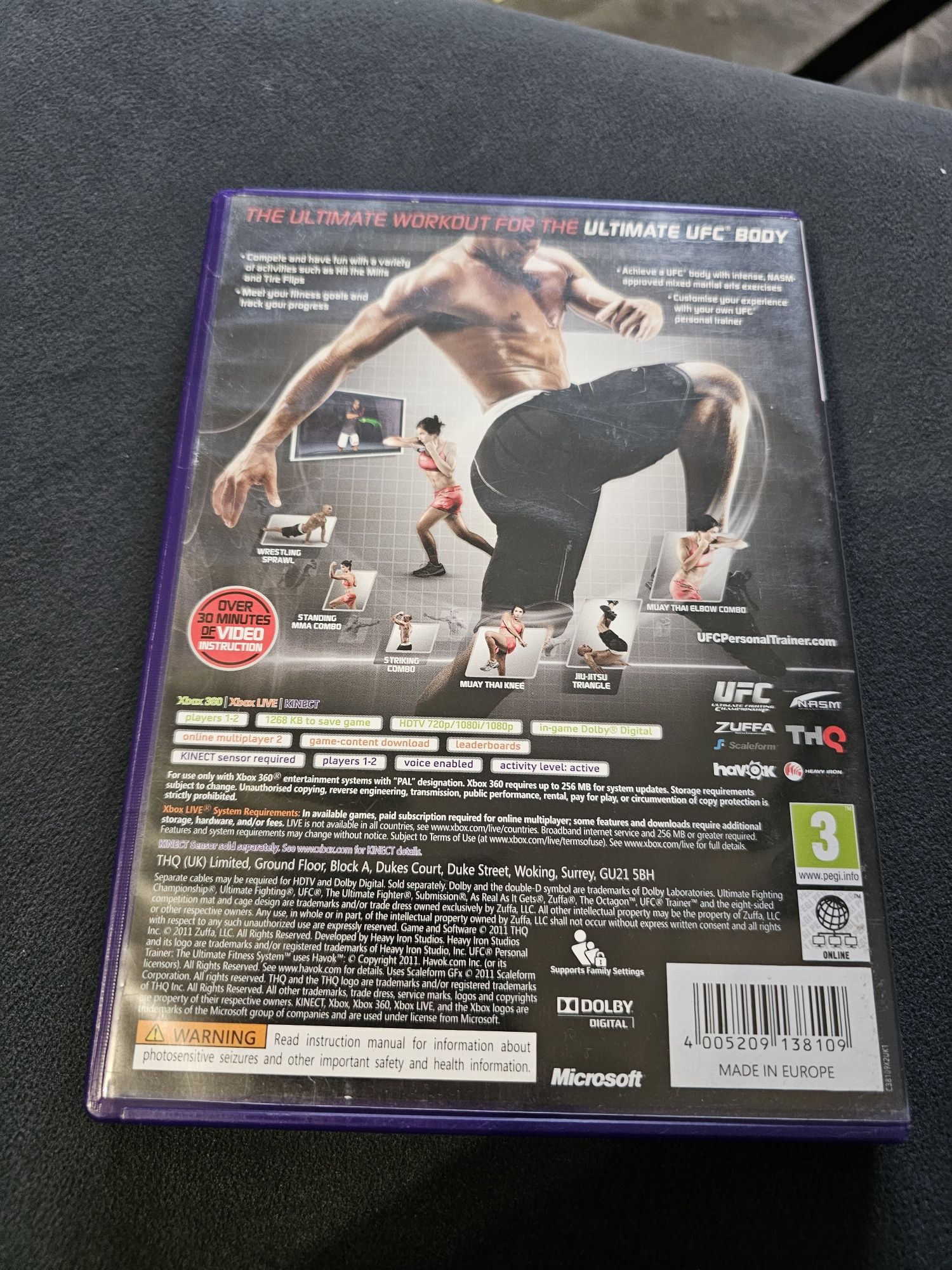 UFC Personal Trainer Xbox 360