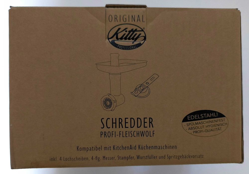 Професійна Насадка-м'ясорубка Kitty KitPro-2203 KitchenAid Німеччина