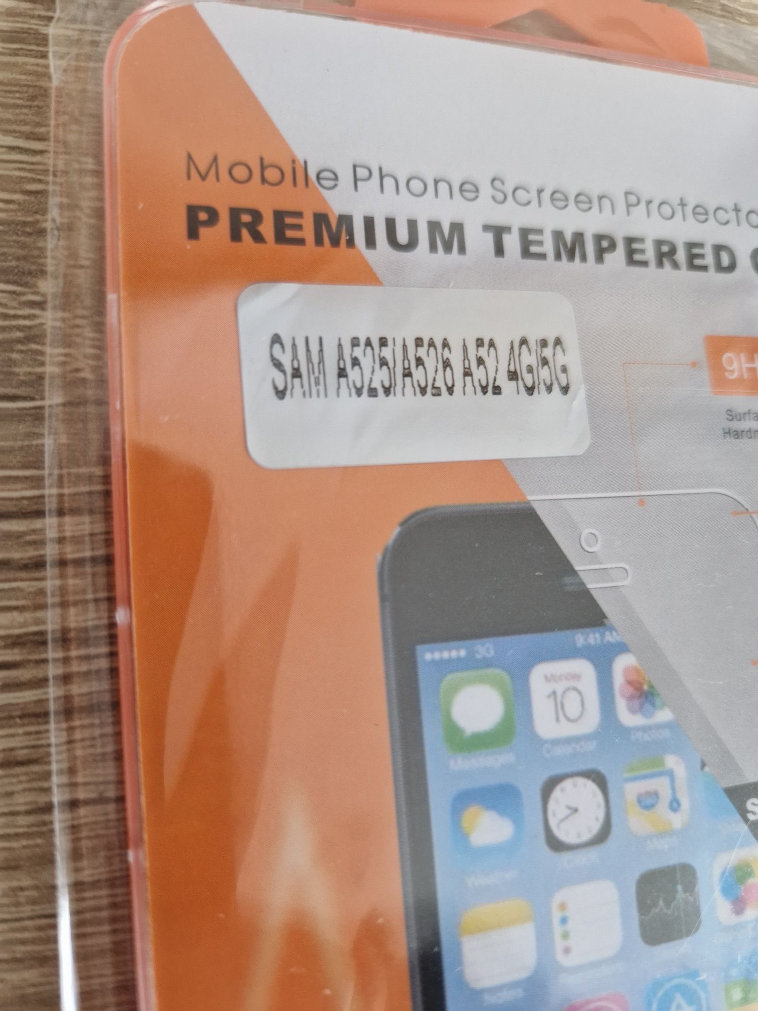 Hartowane szkło Orange do SAMSUNG GALAXY A52/A52S