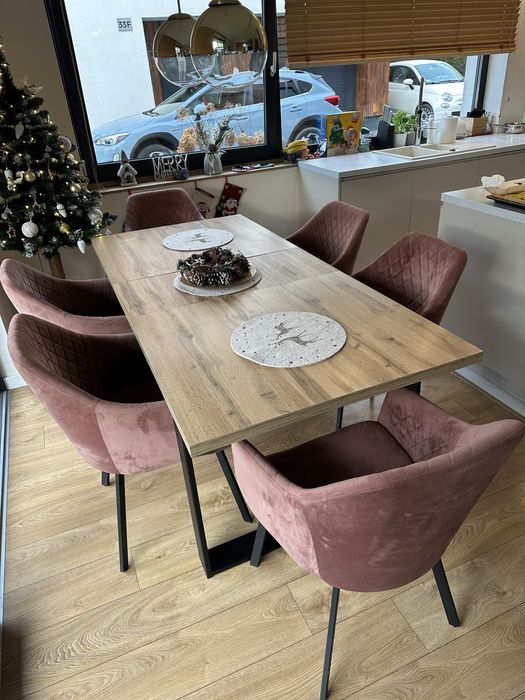 Stół rozkładany. 160x90 +40