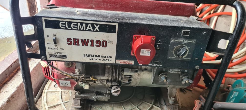 Зварювальний генератор ELEMAX SHW190 Honda