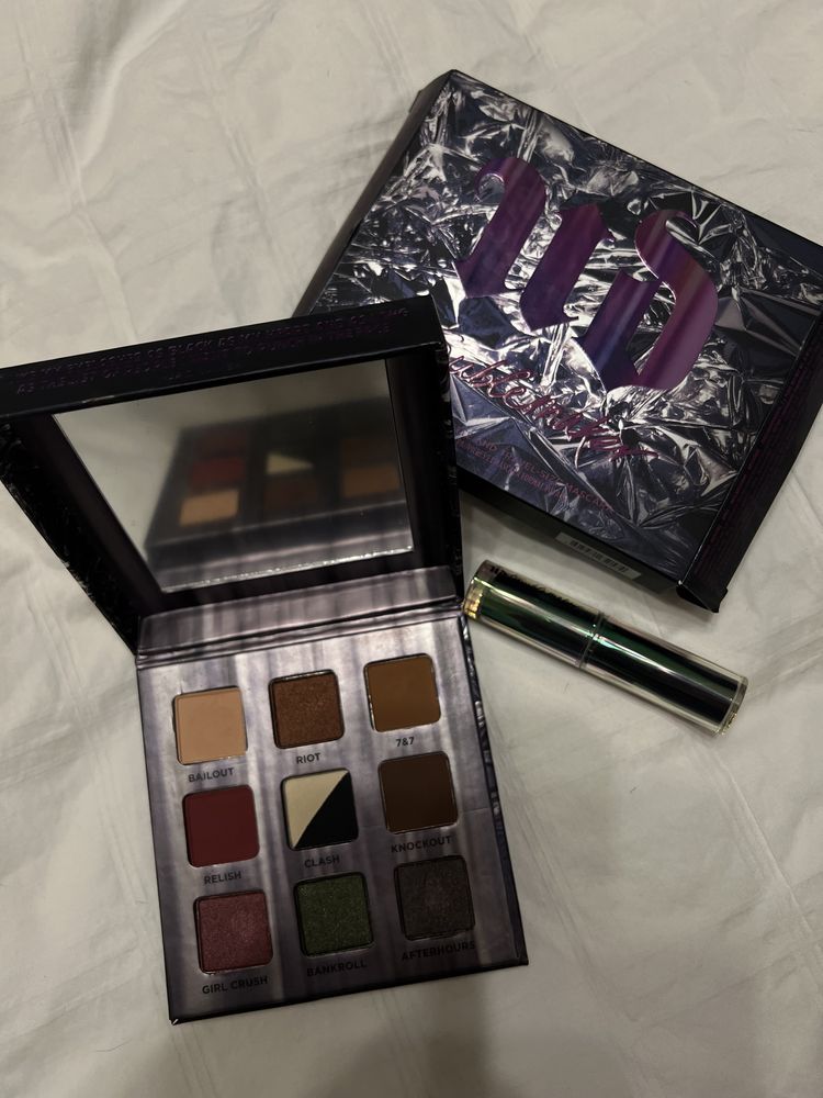 Палетка теней и туш urban decay оригинал