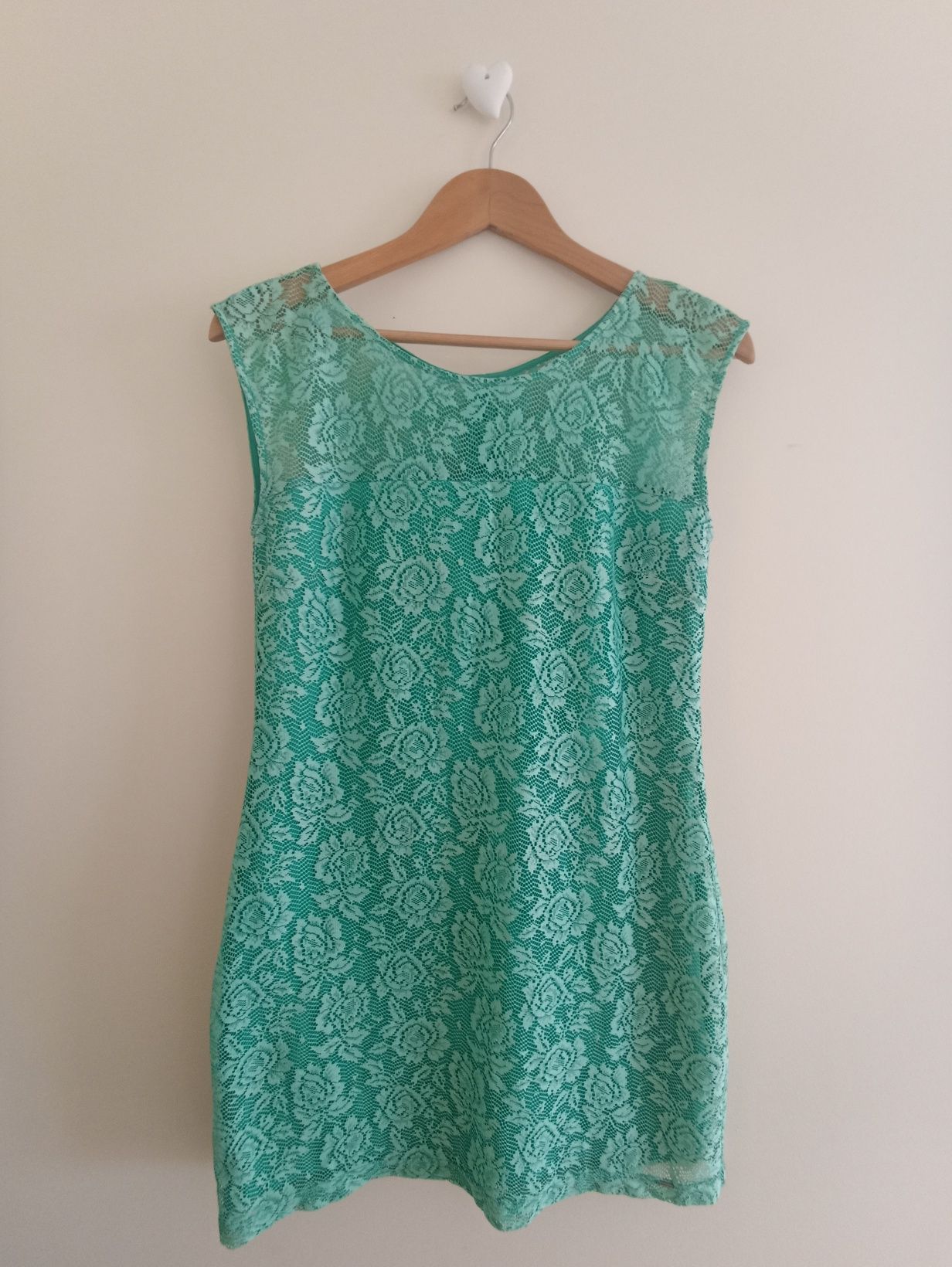 Vestido verde Salsa