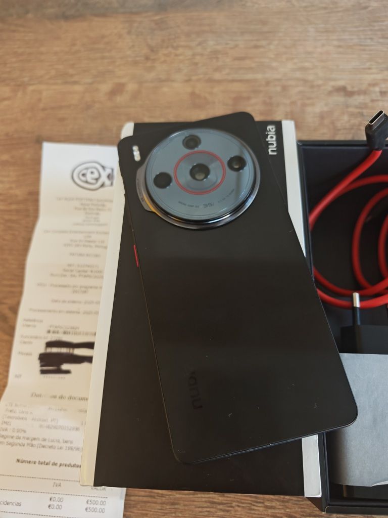 Nubia Z60S Pro 6.8" 12GB/256GB Dual Sim Preto C/Garantia Em bom estado