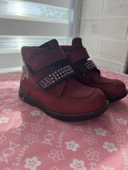 Ортопедичні демісезрнні ботинки/черевики 26 розм