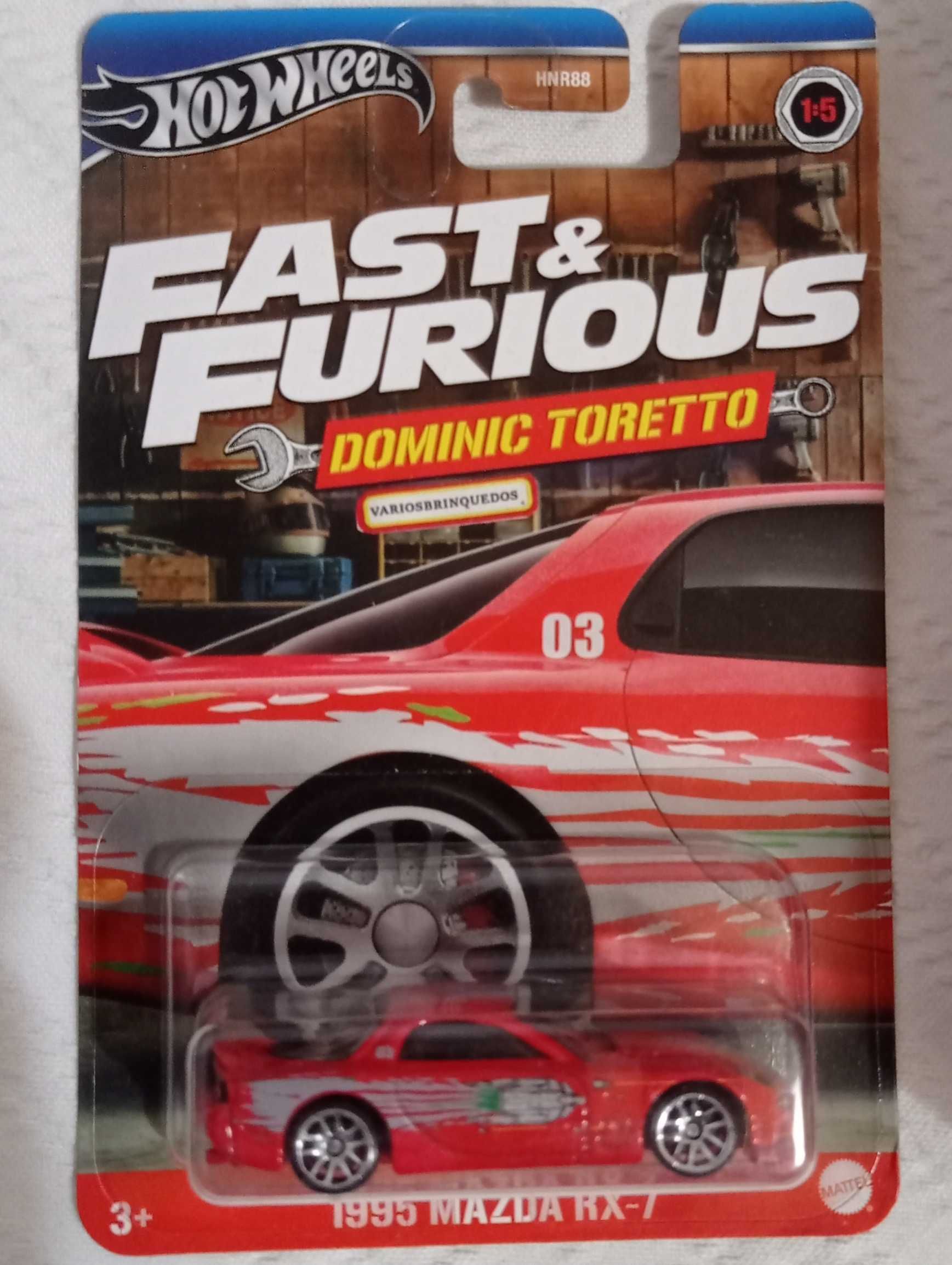 Miniaturas Fast & Furious           Hotwheels