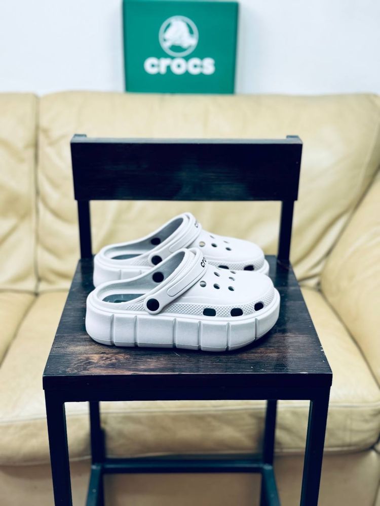 Кроксы на танкетке / Crocs / крокс женские