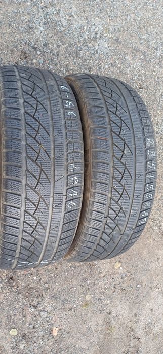 235/55R19 105V , dwie używane opony zimowe.