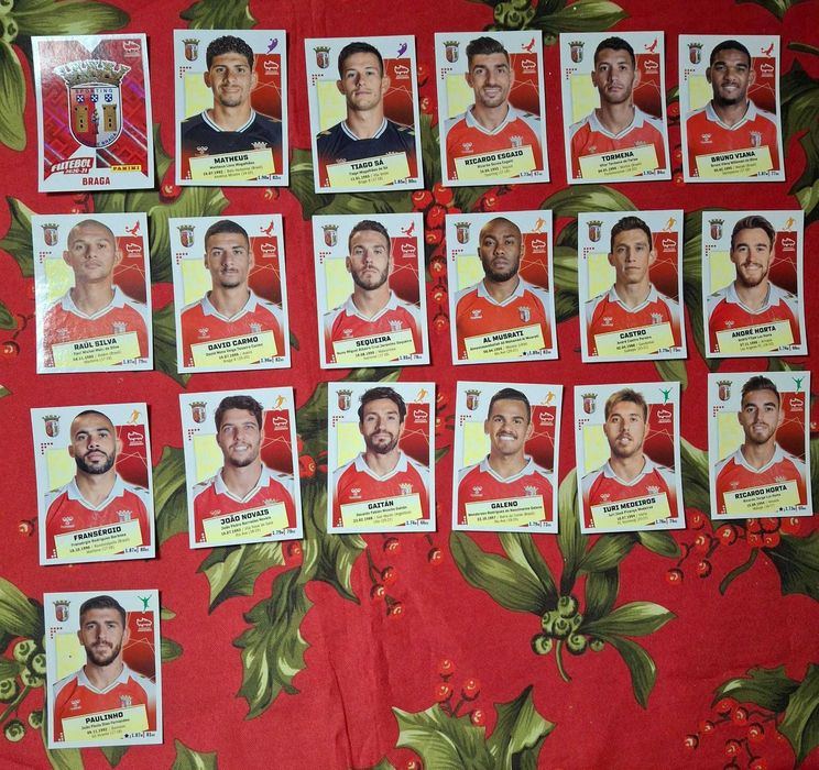 Sporting Clube de Braga - Cromos Panini Futebol 2020-21