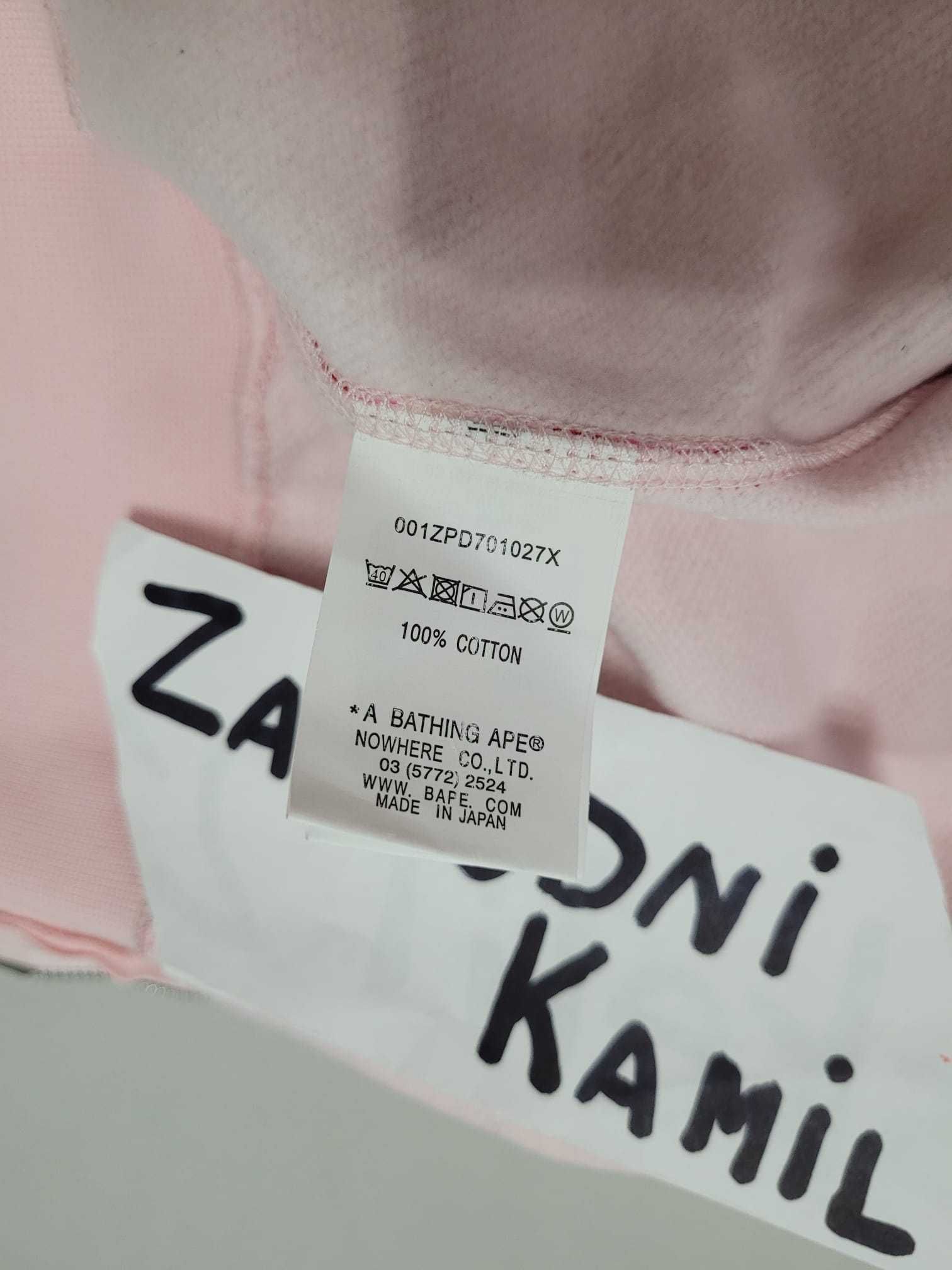 Bluza Bape Shark Różowe Camo - rozmiar M