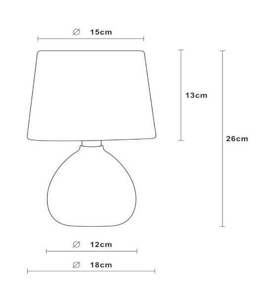 Lucide Ramzi lampa stołowa