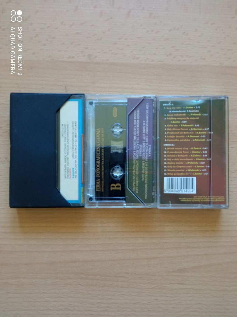 Kasety audio "kolędy"