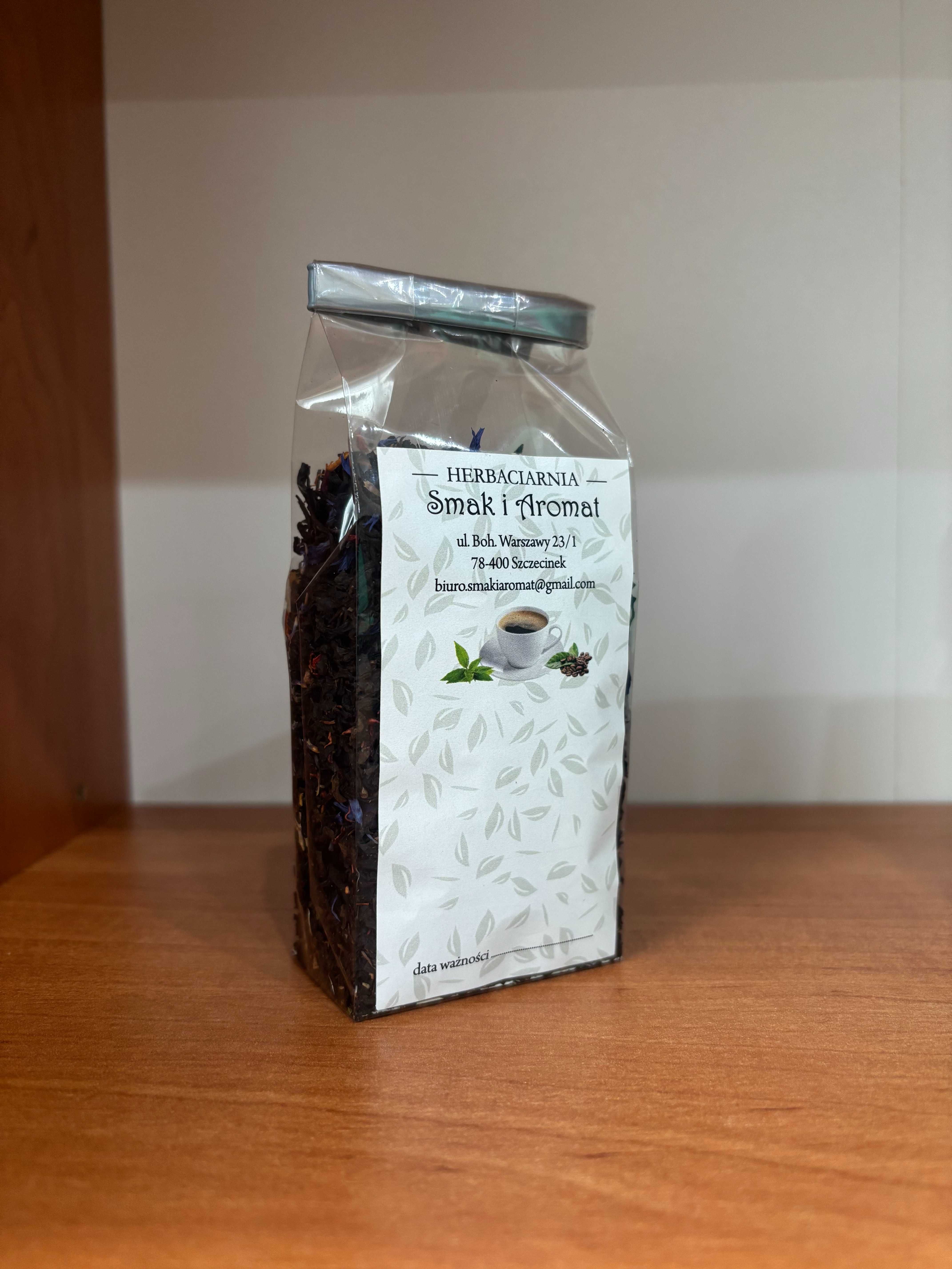 Herbata czarna liściasta smakowa 50 gram wybór smaków herbaciarnia