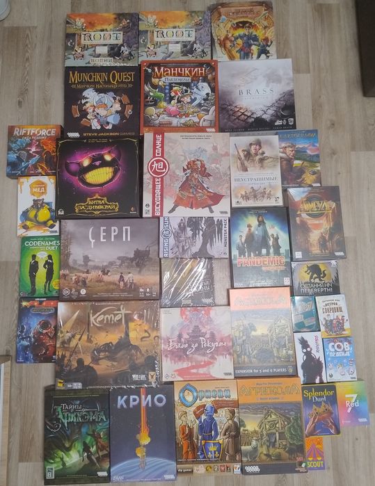 Розпродаж настільних ігор. Распродажа настольных игр.