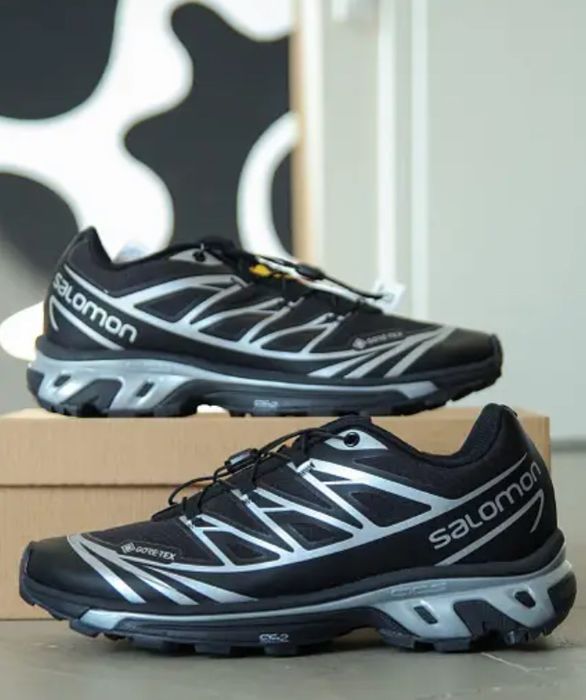 (БЕЗ передплат) Salomon XT-6 Black Silver Gore-Tex