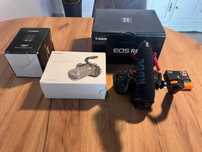 Canon Eos R6 + RF35mm + Mic / Black Mamba / Filtr 1/4 / Filtr ND 2-32.