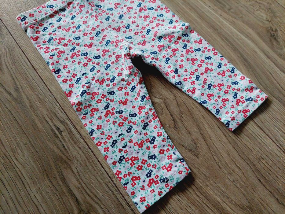 Leginsy w kwiatki r. 68 74 TU