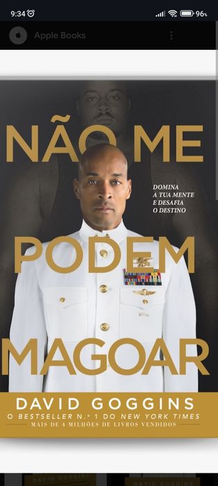 Livro David Goggins