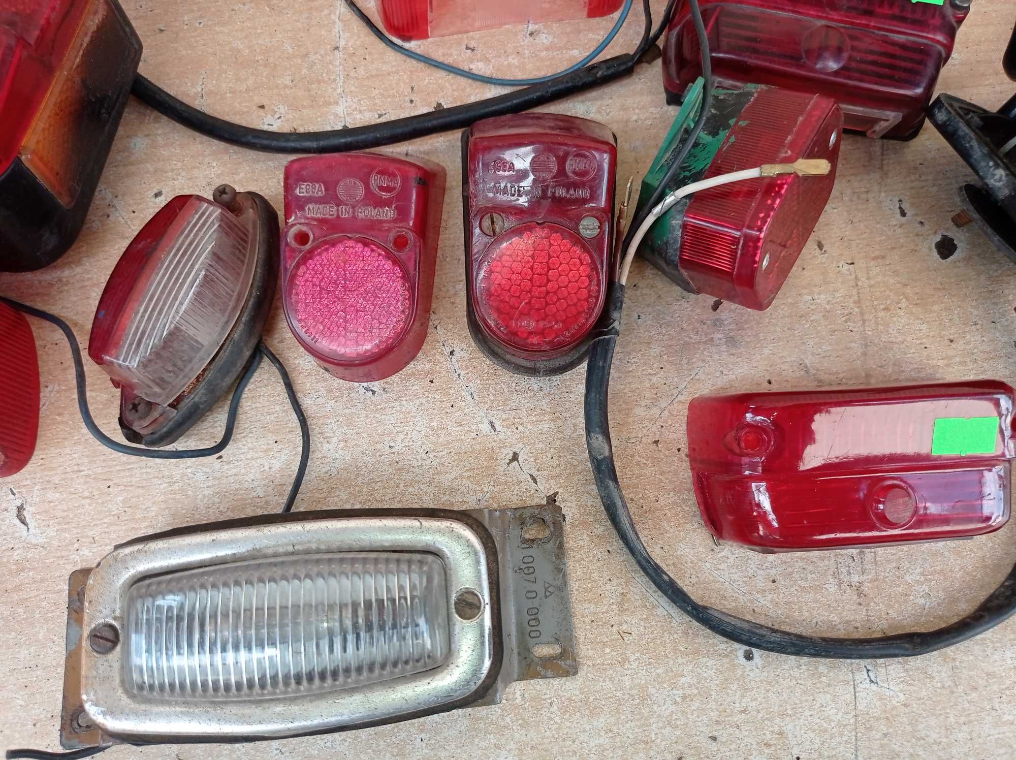 Lampy tył - szkła - WSK - Jawa - SHL - Romet - motorynka (5.6)