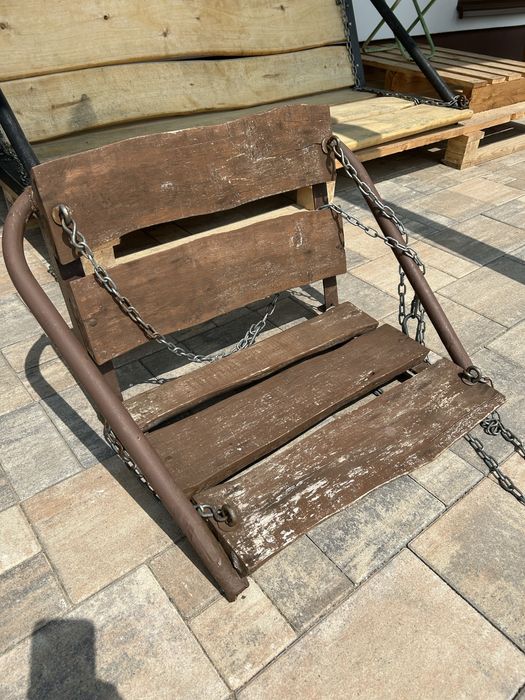 Sprzedam konstrukcje hustawki + ławka