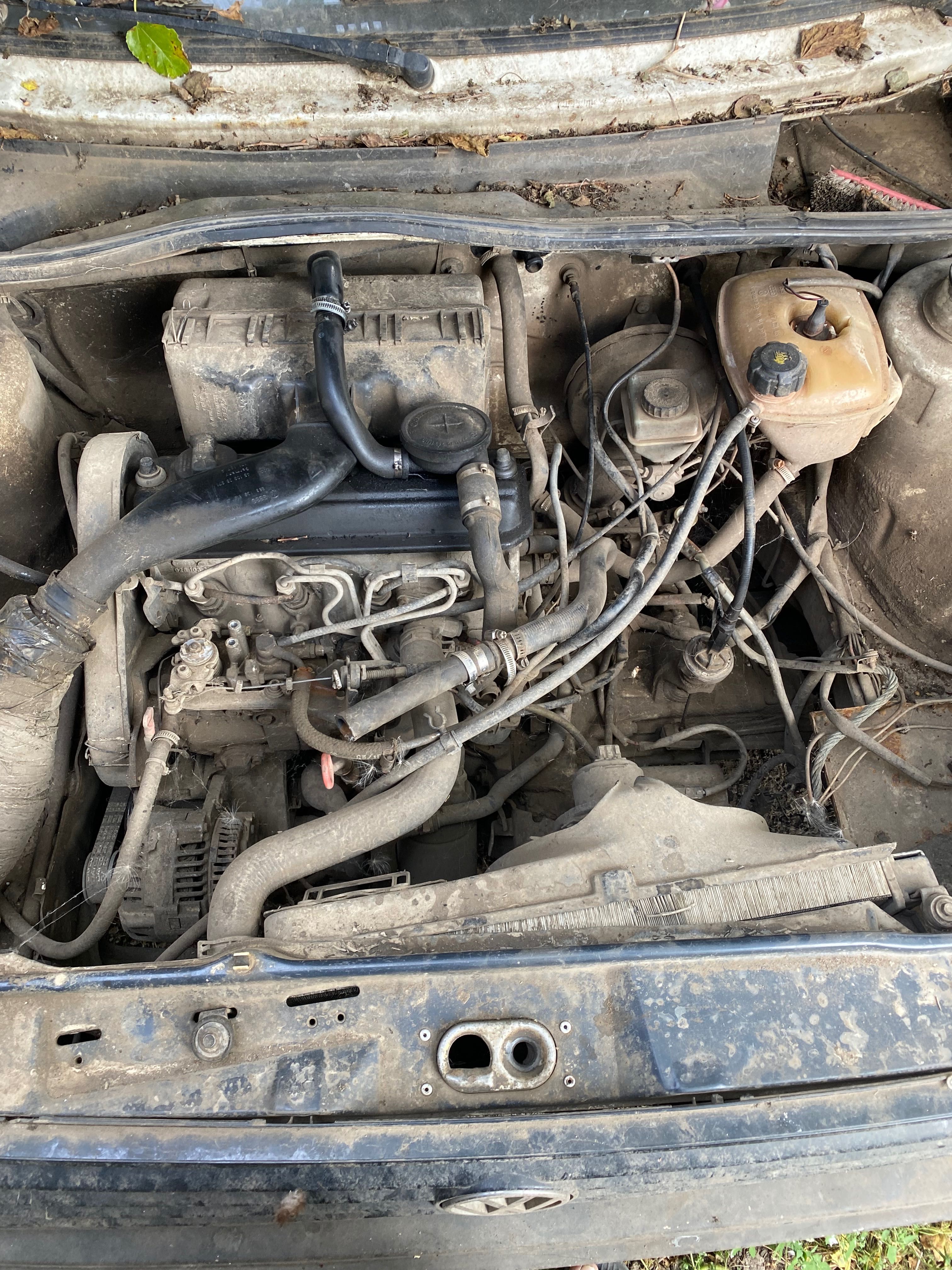Двигун від Volkswagen Golf 2 (1.9)