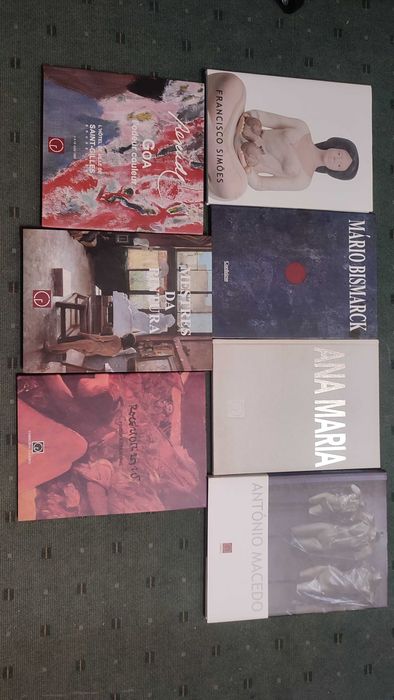 7 livros de Arte da Galeria Cordeiros