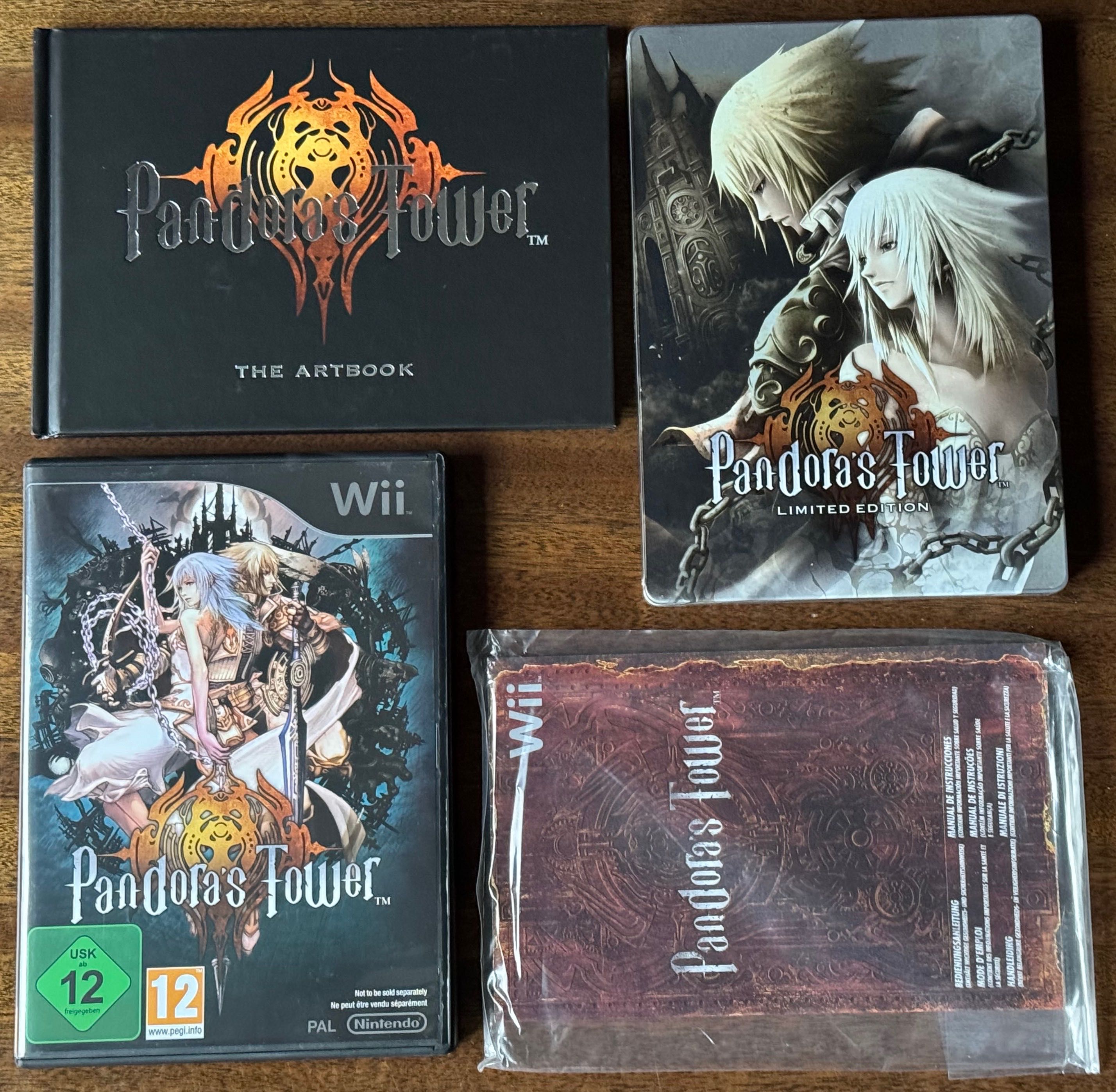 Pandora’s Tower Limited Edition Nintendo Wii komplet