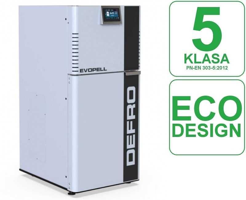 DEFRO Evopell 8 kW kocioł piec na pelet do 100m2  ECODESIGN