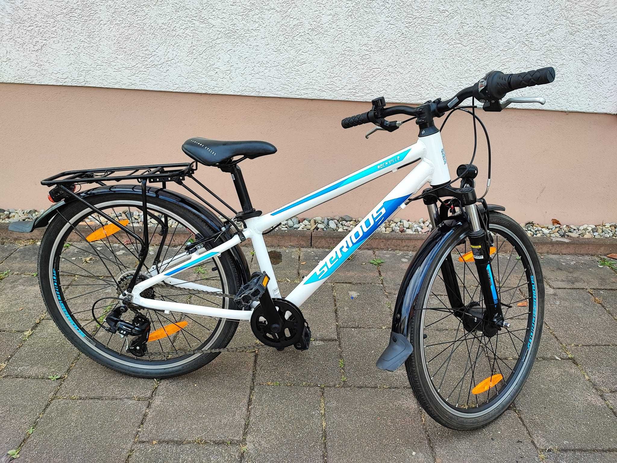 Rower dzieciecy Koła 24" Shimano Tourney