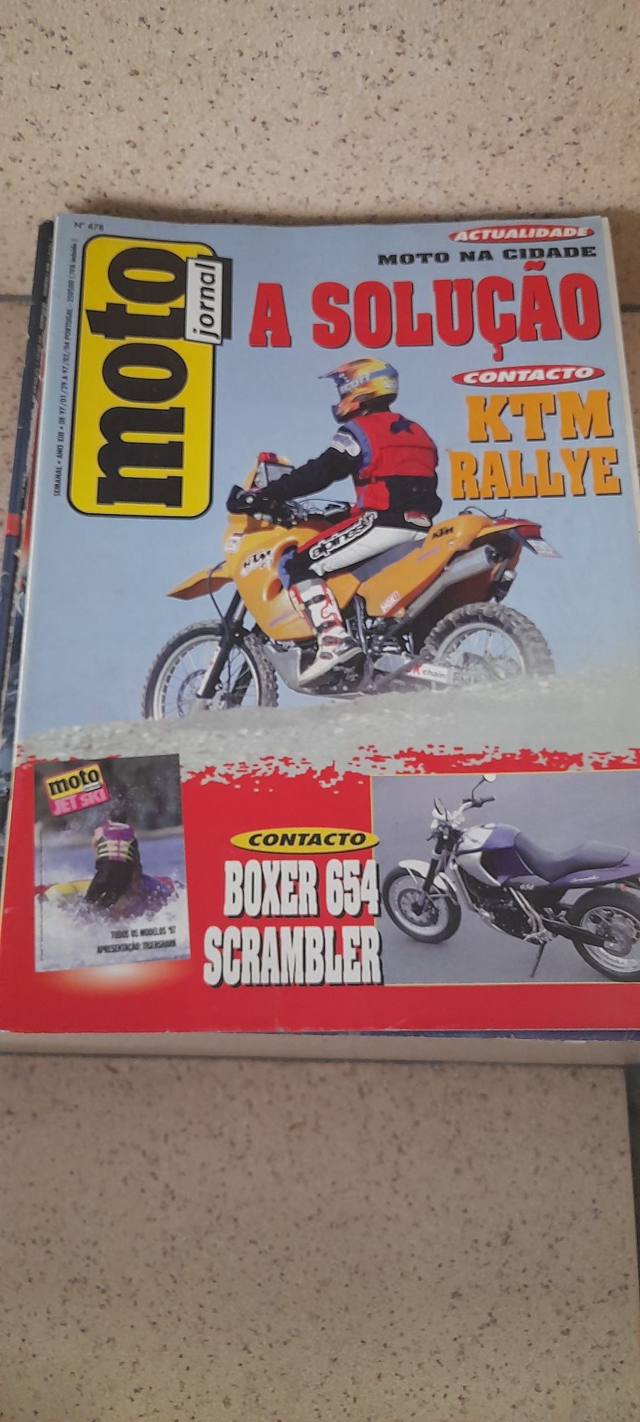 Lote revistas motojornal