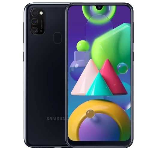Смартфон Samsung Galaxy M21 4/64GB Black 2 SIM 6.4" NFC 6000 mAh