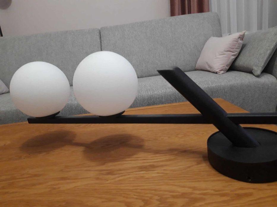 Sufitowa lampa pokojowa ZOE 33325 Sigma szklane kule balls czarne loft