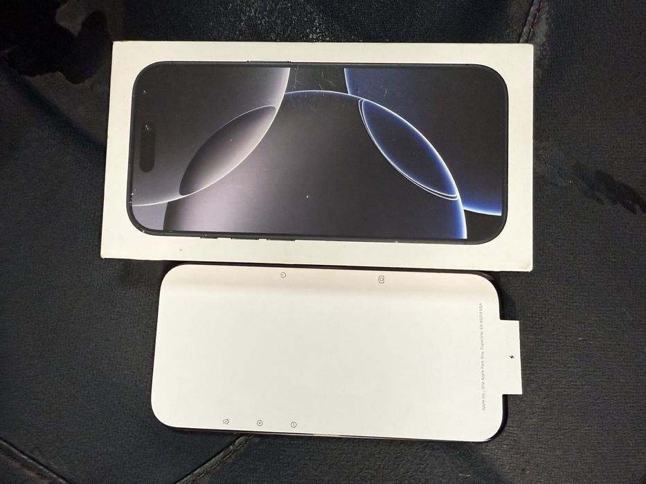 Apple iphone 16 Pro 256Gb New Black Titanium Фізична сім