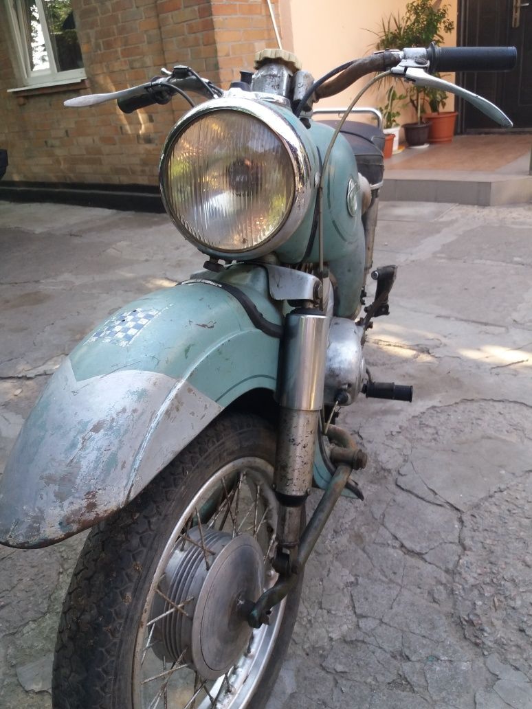 Мотоцикл MZ ES175 1958 р.в., заводська комплектація. Made in DDR.