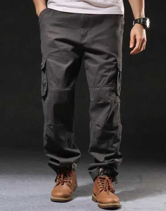 Тактичні штани карго Alpha Tactical Сірий розміри M-3XL