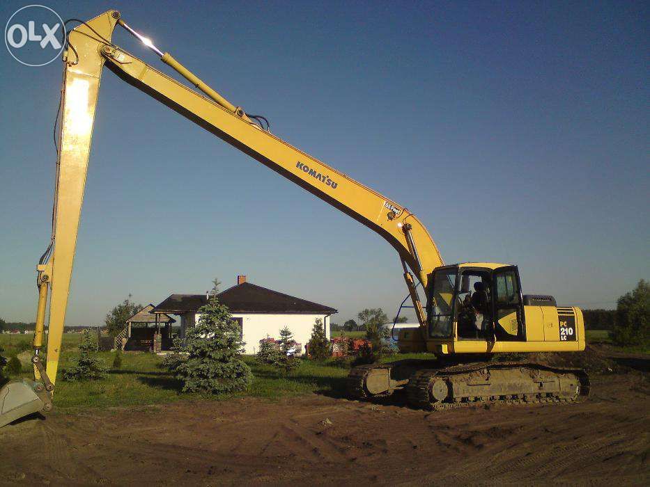 Usługa Koparka Long-długie ramię.kopanie stawów