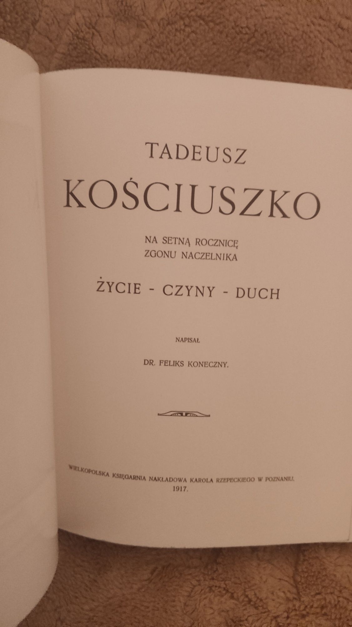 Kościuszko Feliks Koneczny