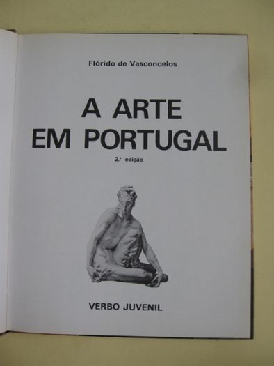 A Arte em Portugal - 2 Volumes de Flórido de Vasconcelos