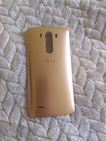 Klapka tylna, obudowa LG G3 złota gold