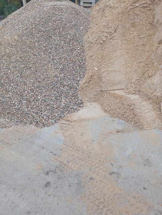 Piach żwir kruszywo kamień transport