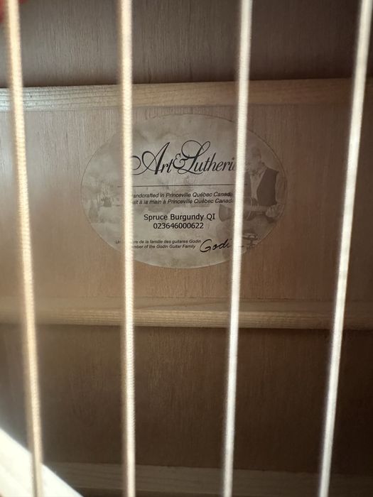 Акустика Art&Lutherie электроакустика